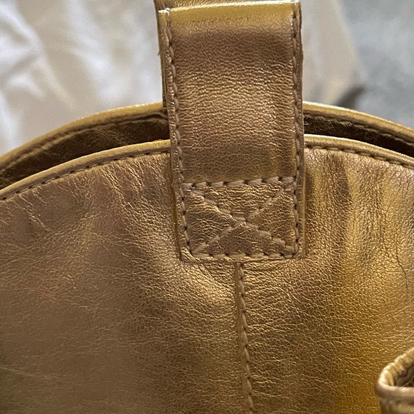 #48 - Marc Jacobs Gold Colored Boots.  Excellent Condition. New Shoe Smell. - Picture 12 of 16